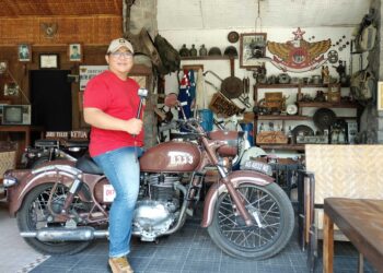 Sunmori ke Bromfiets Cafe Srengat, Nikmati Nostalgia Tempo Doeloe